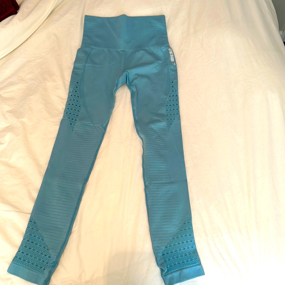 Gym shark blue leggings